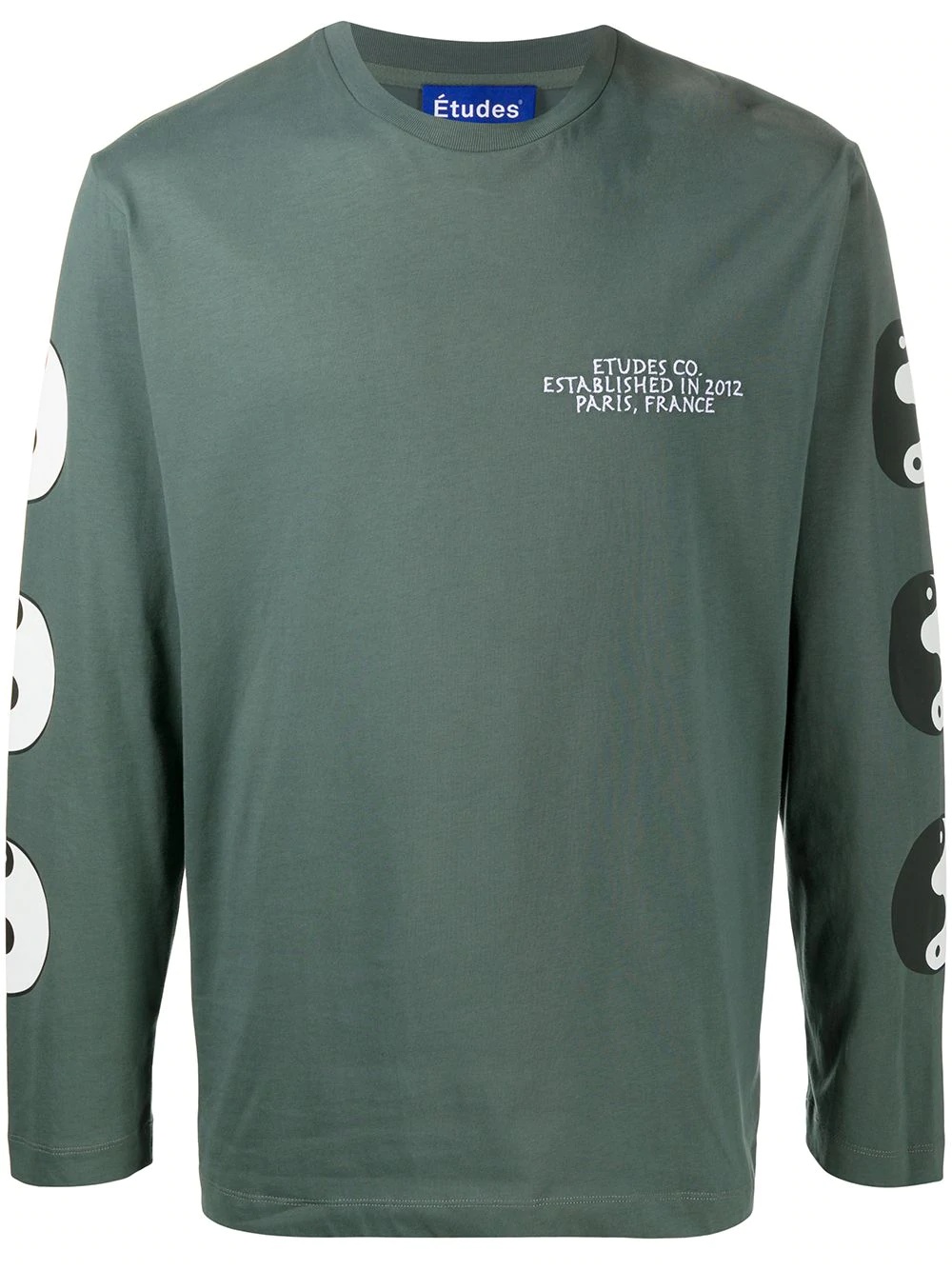 long sleeve logo top - 1