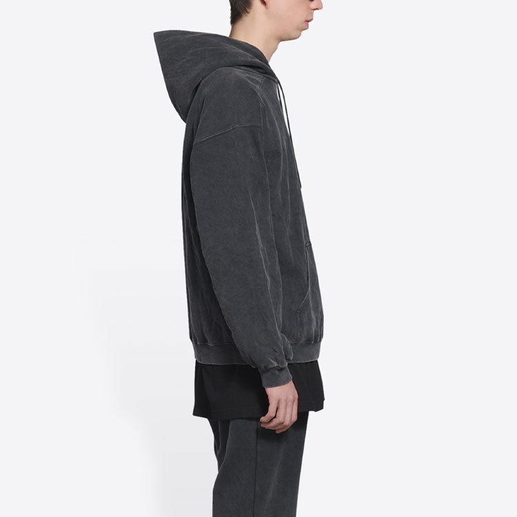 Balenciaga Sporty B Hoodie Medium Fit 'Black' 600583TLVA11070 - 6