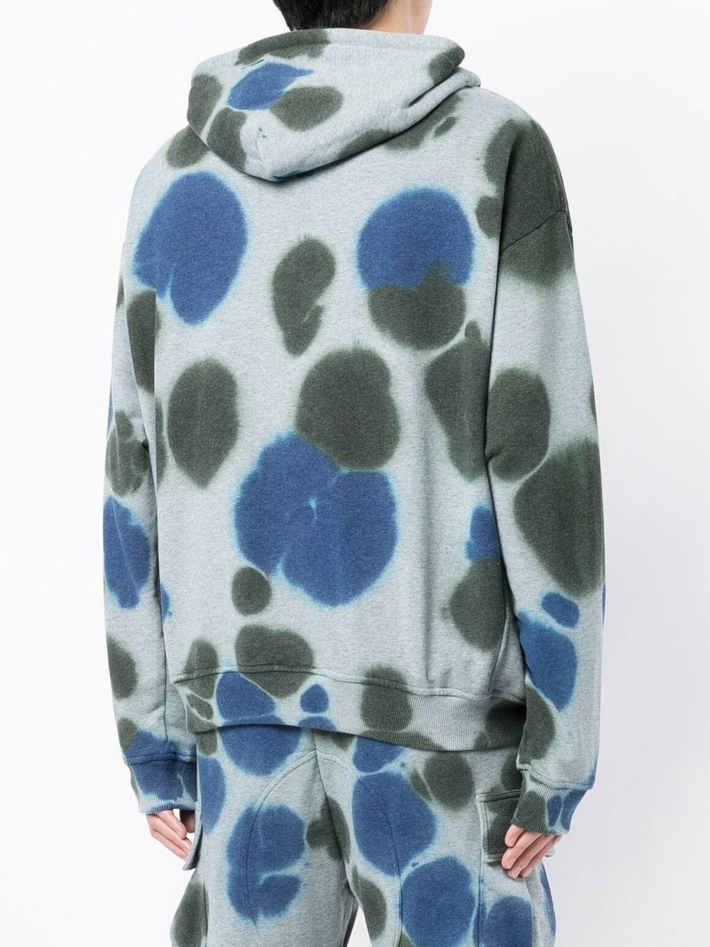 tie-dye zip-up hoodie - 4