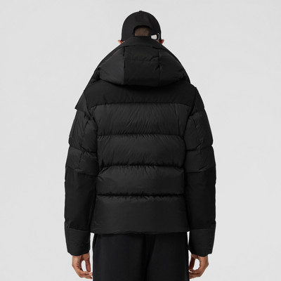 Burberry Detachable Sleeve Hooded Puffer Jacket outlook
