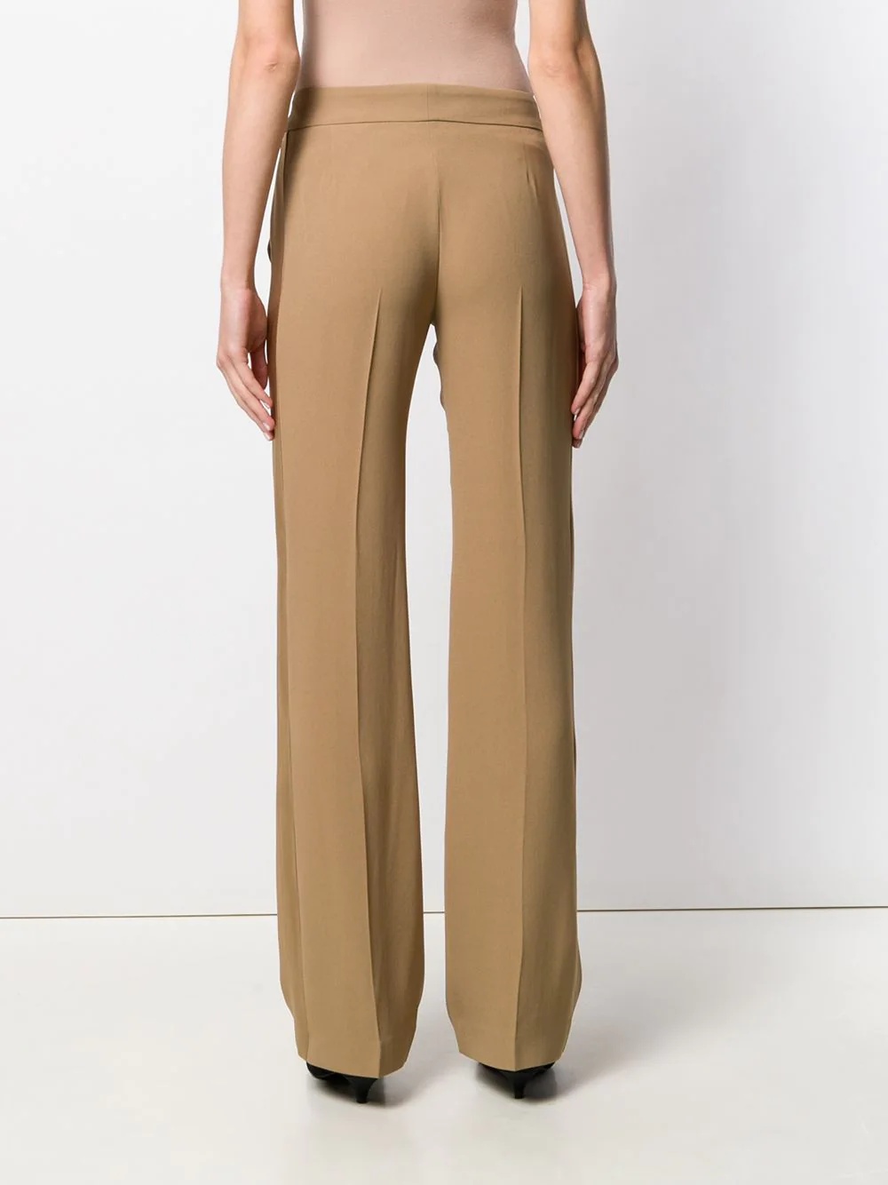 straight-leg tailored trousers - 4