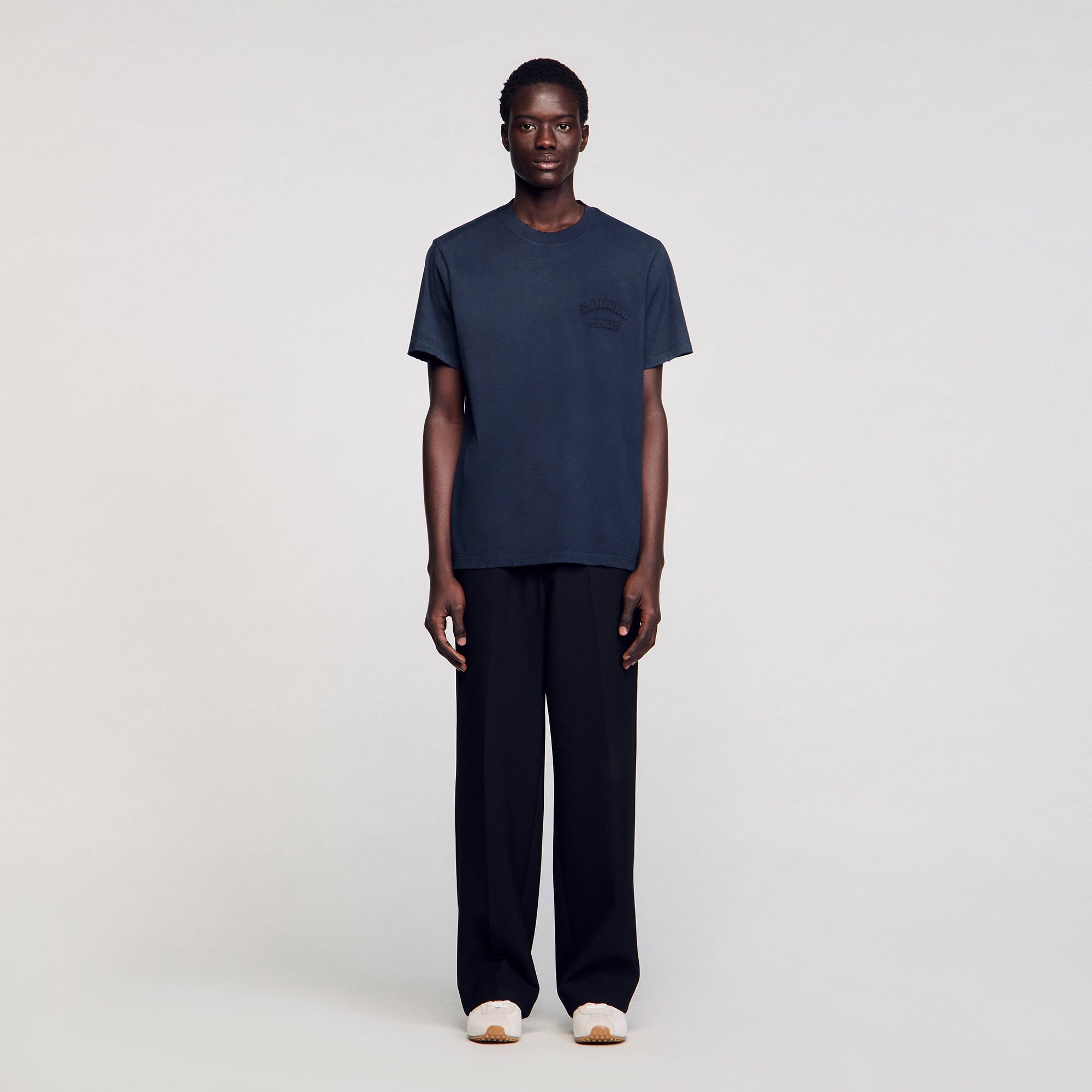 WORN-EFFECT T-SHIRT - 2