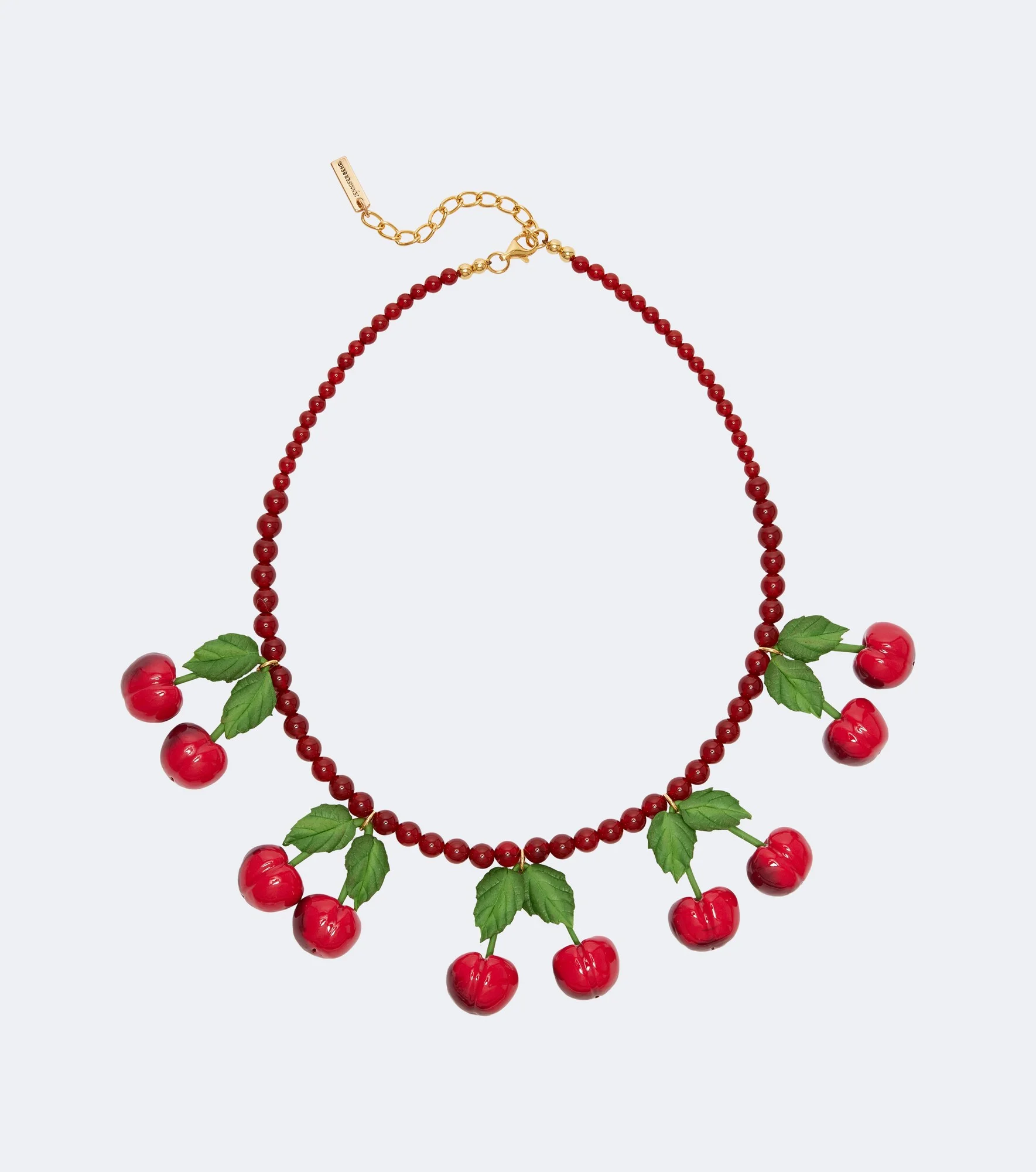 Maraschino beaded necklace - 1