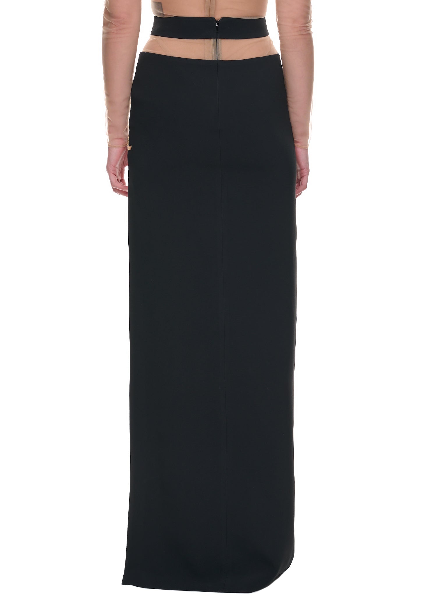 Crystal Flower Maxi Skirt - 3