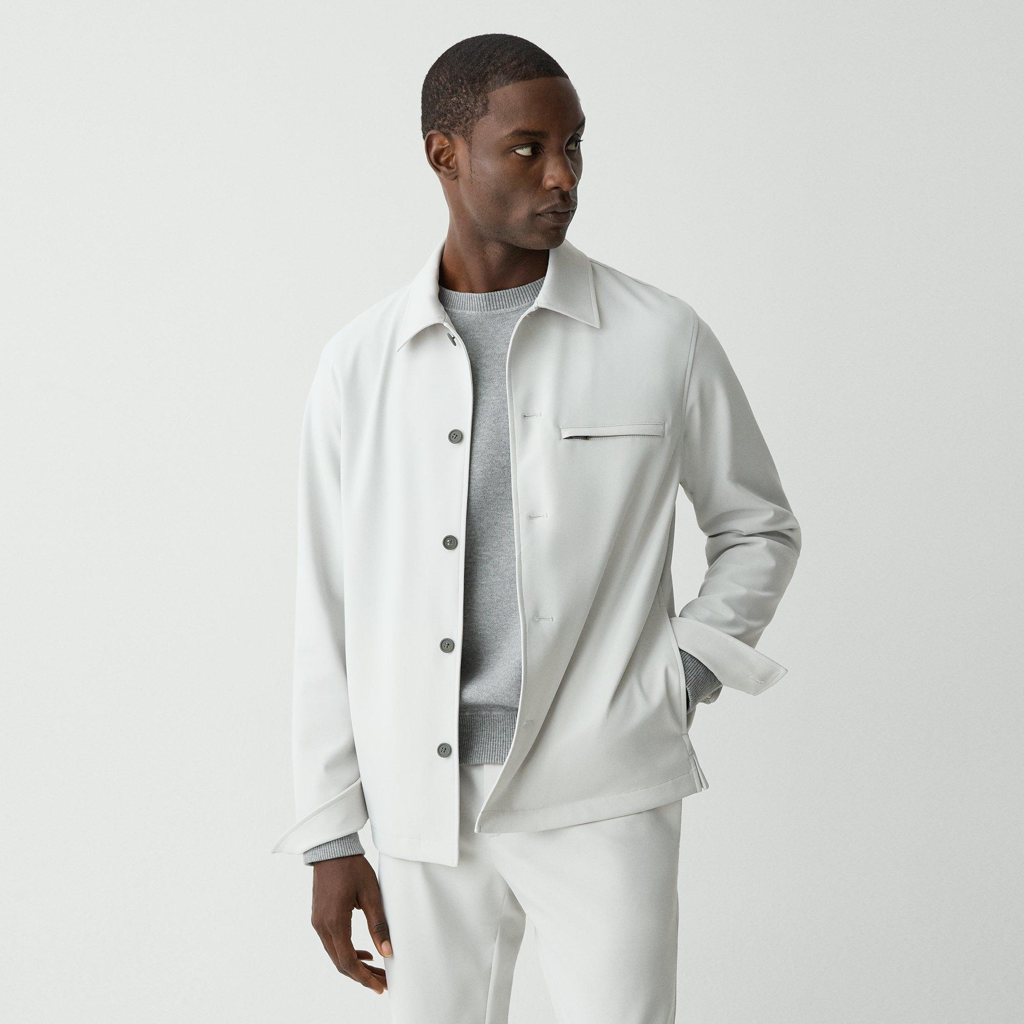 Overshirt in Precision Ponte - 2