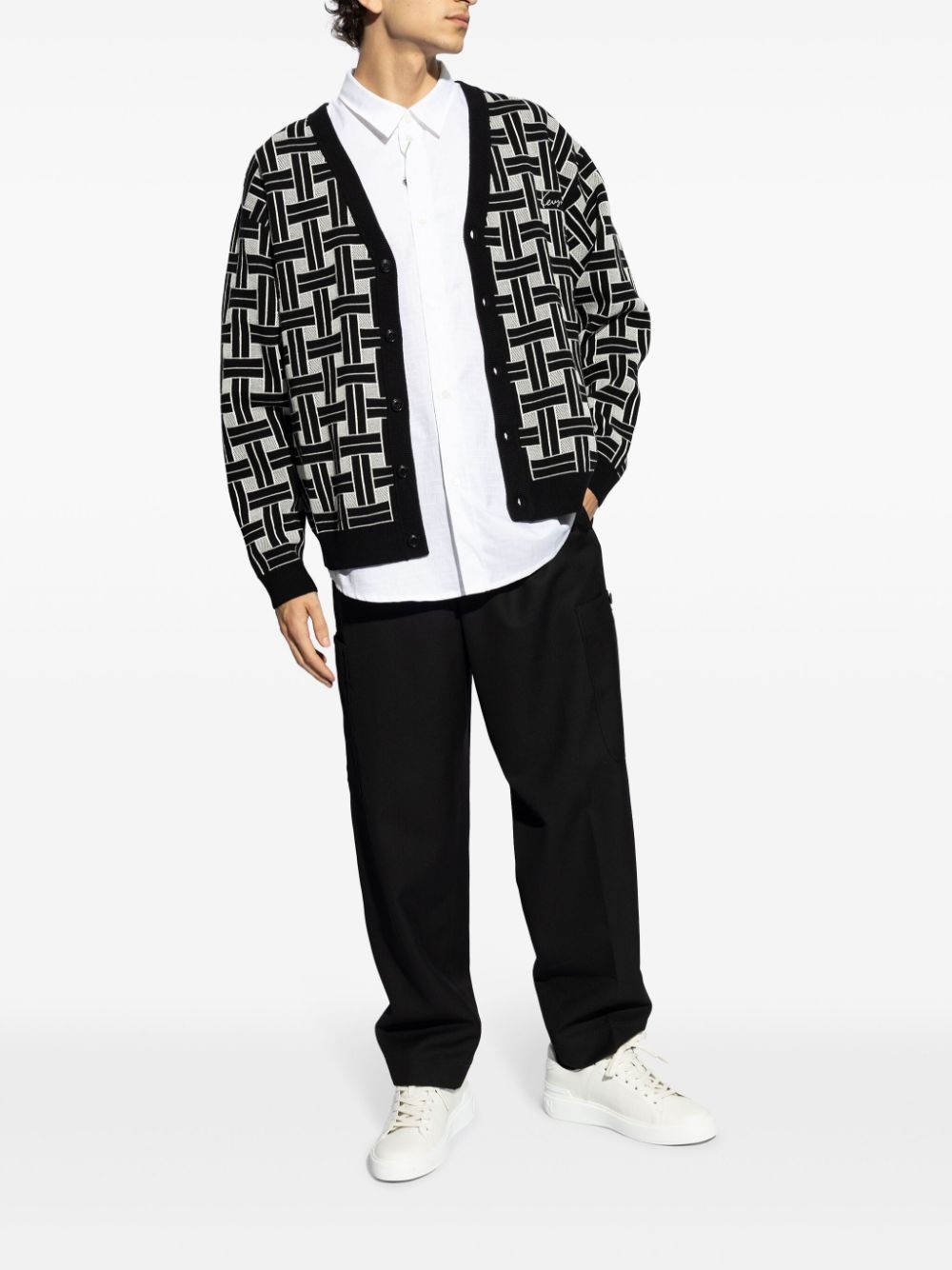 drawstring-waist cargo pants - 2
