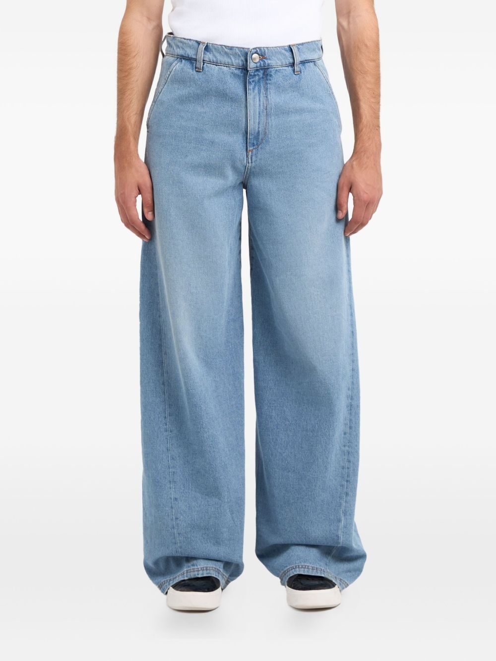 stonewashed jeans - 5