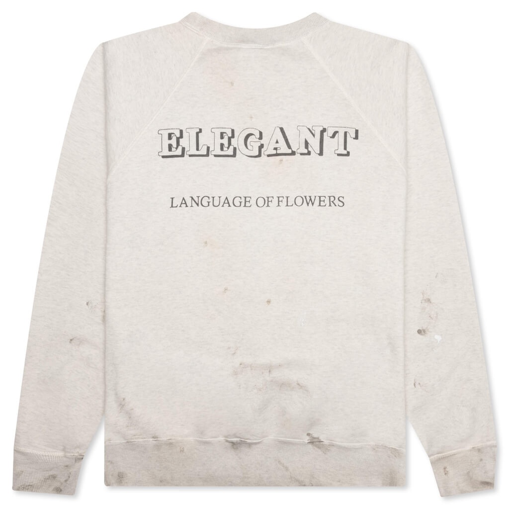ROSE CREWNECK - GREY - 2