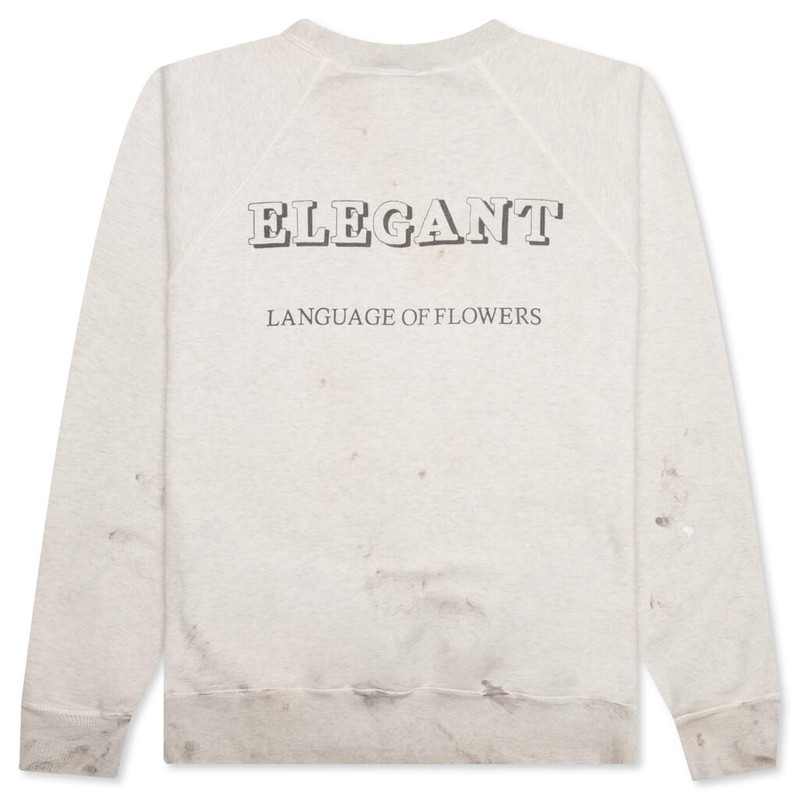 SAINT M×××××× ROSE CREWNECK - GREY outlook