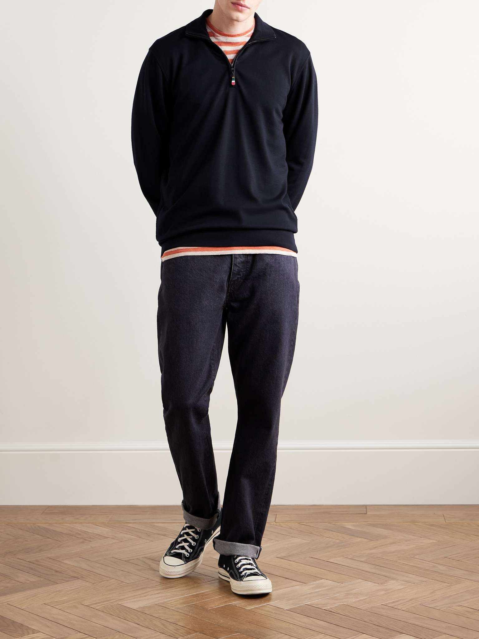 Isar Merino Wool Half-Zip Sweater - 2