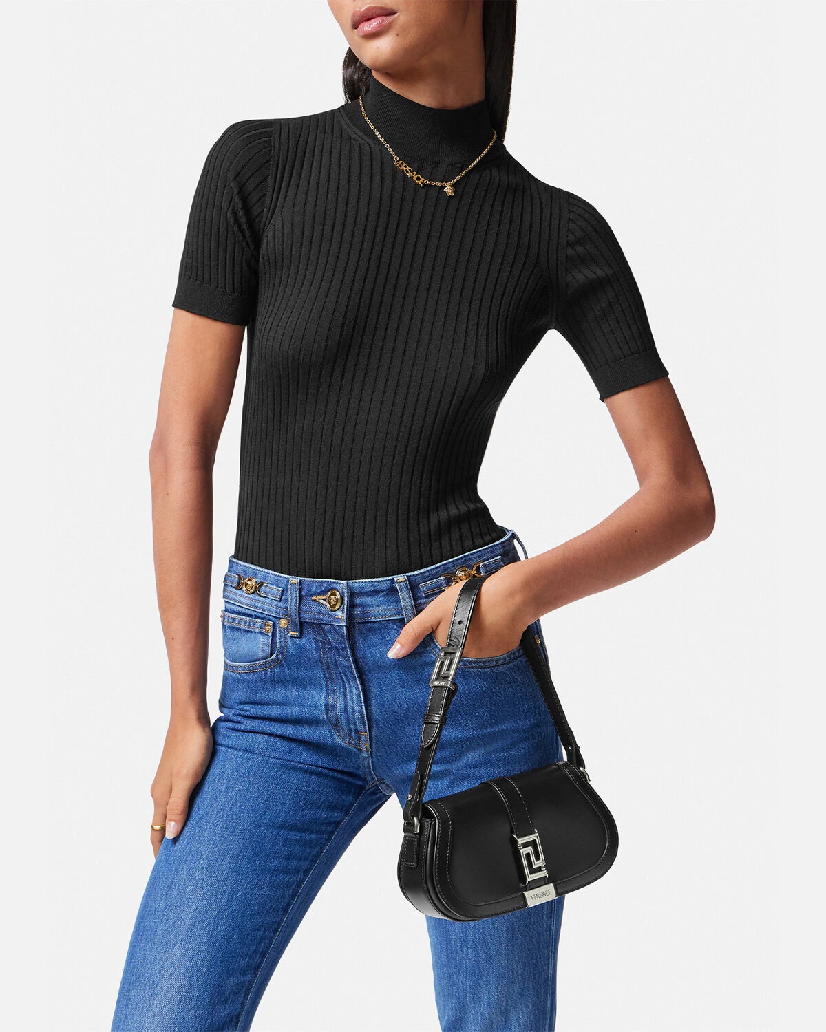 Greca Goddess Mini Shoulder Bag - 3