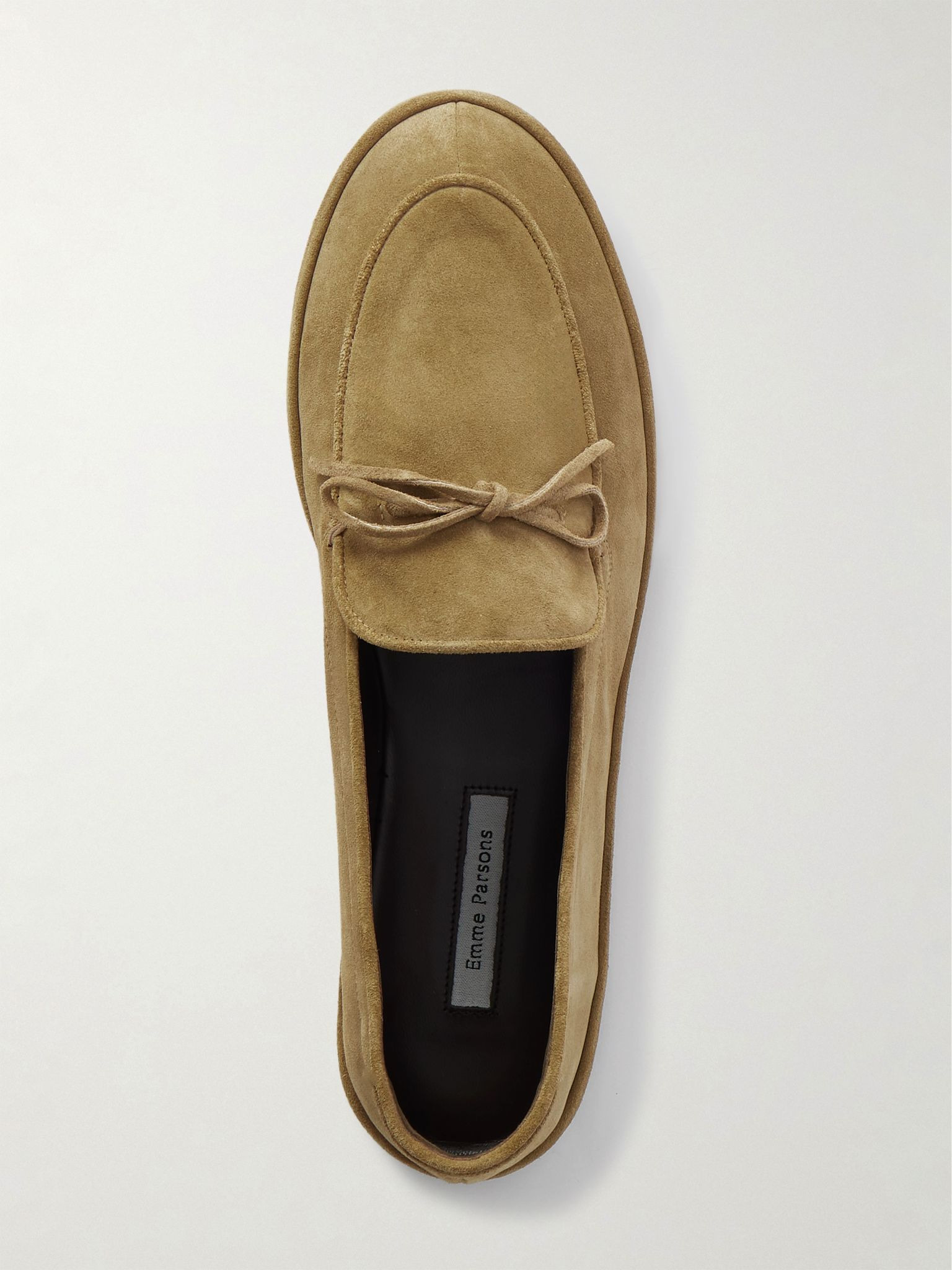 Parker suede loafers Taupe - 5