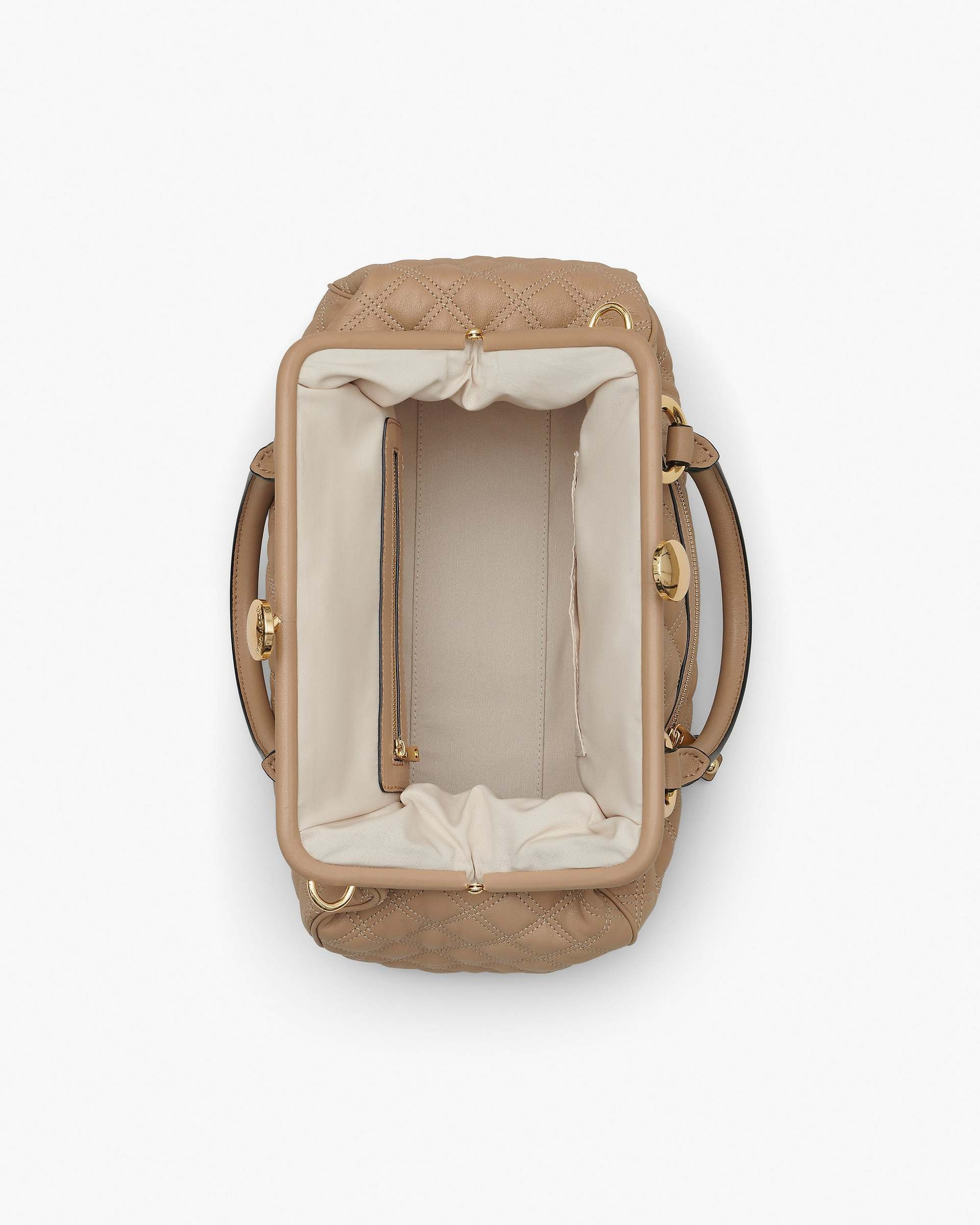 RE-EDITION QUILTED LEATHER STAM BAG - 5
