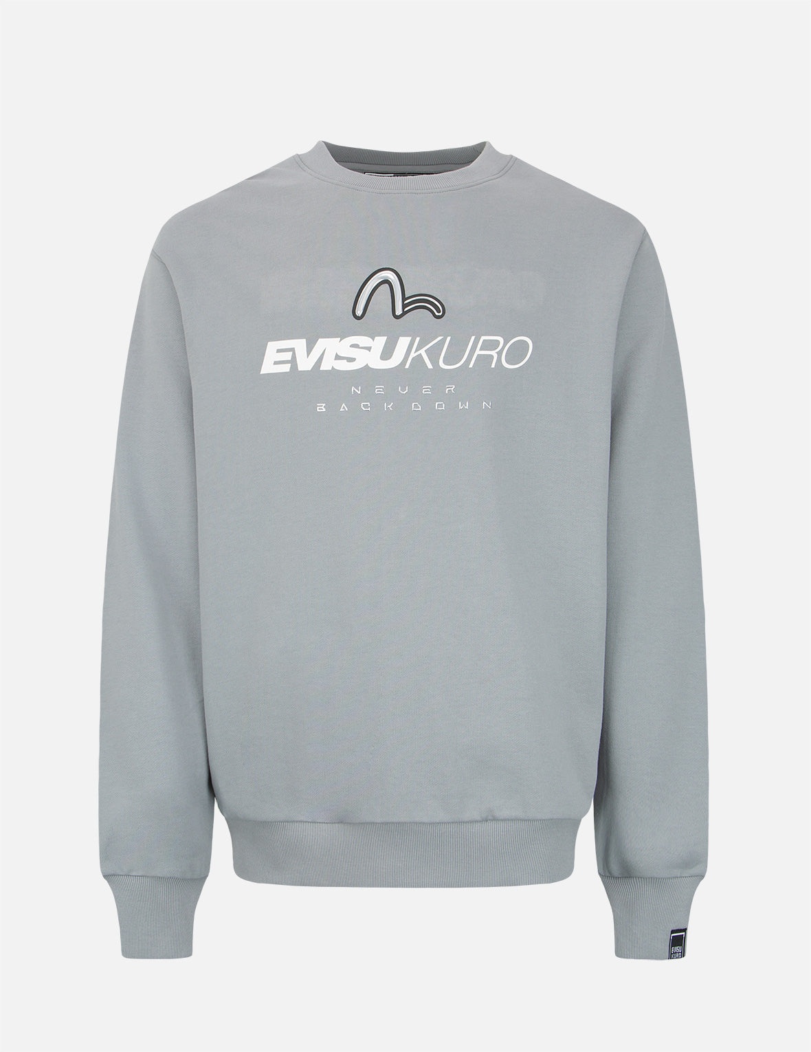 Transparent Seagull Badge Logo Print Sweatshirt - 1