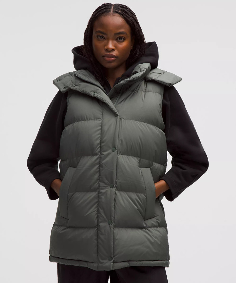 Wunder Puff 600-Down-Fill Mid-Length Vest 1