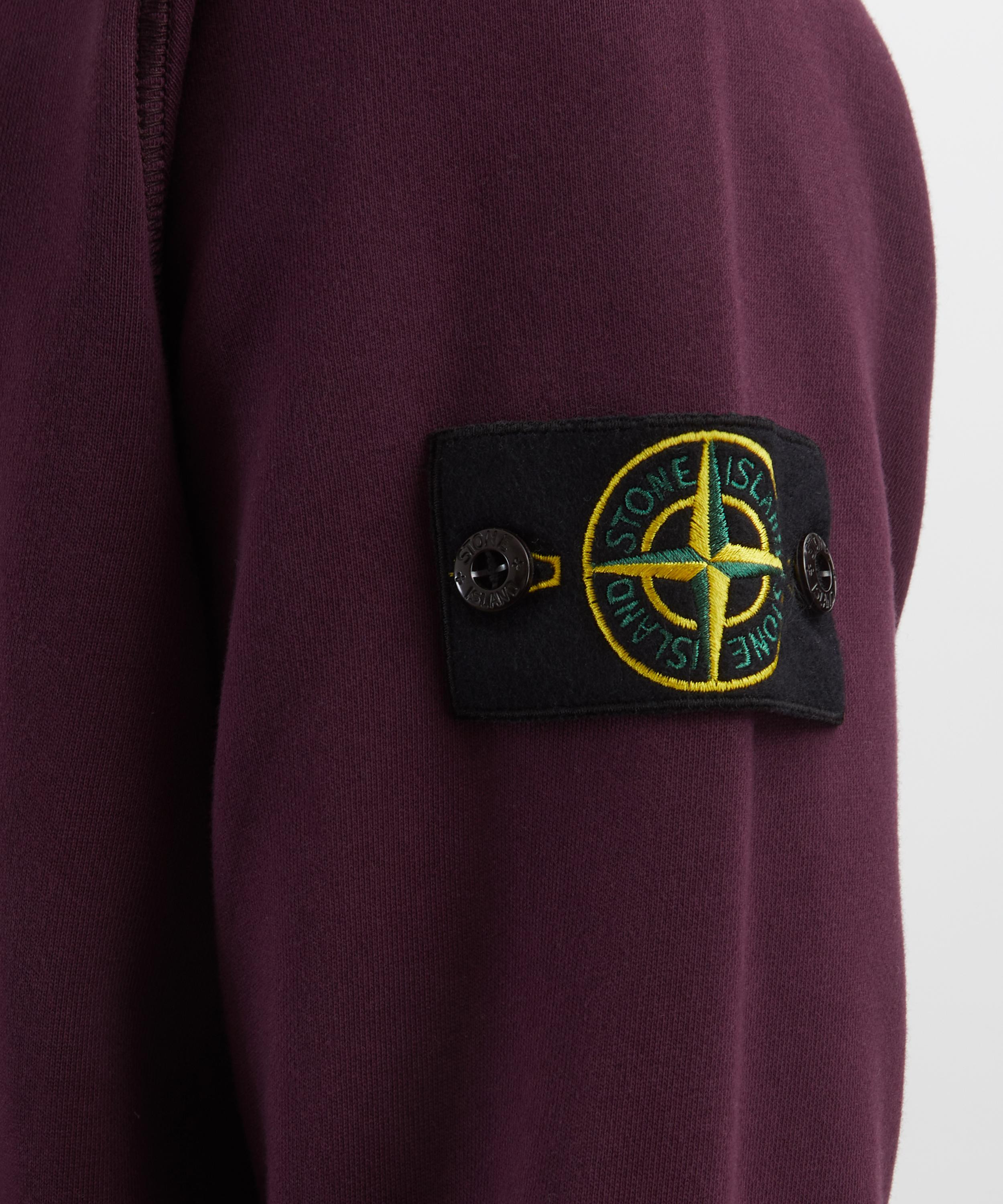 Cotton Fleece Crew-Neck Sweatshirt - 5