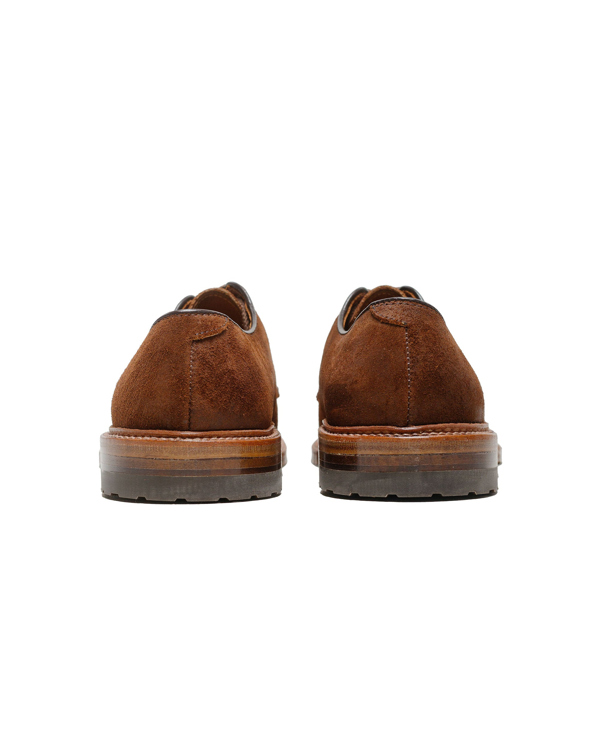 Plain Toe Blucher Reverse Tobacco Chamois 9474C - 4