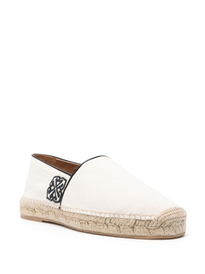 Off-White Anglette canvas espadrilles outlook