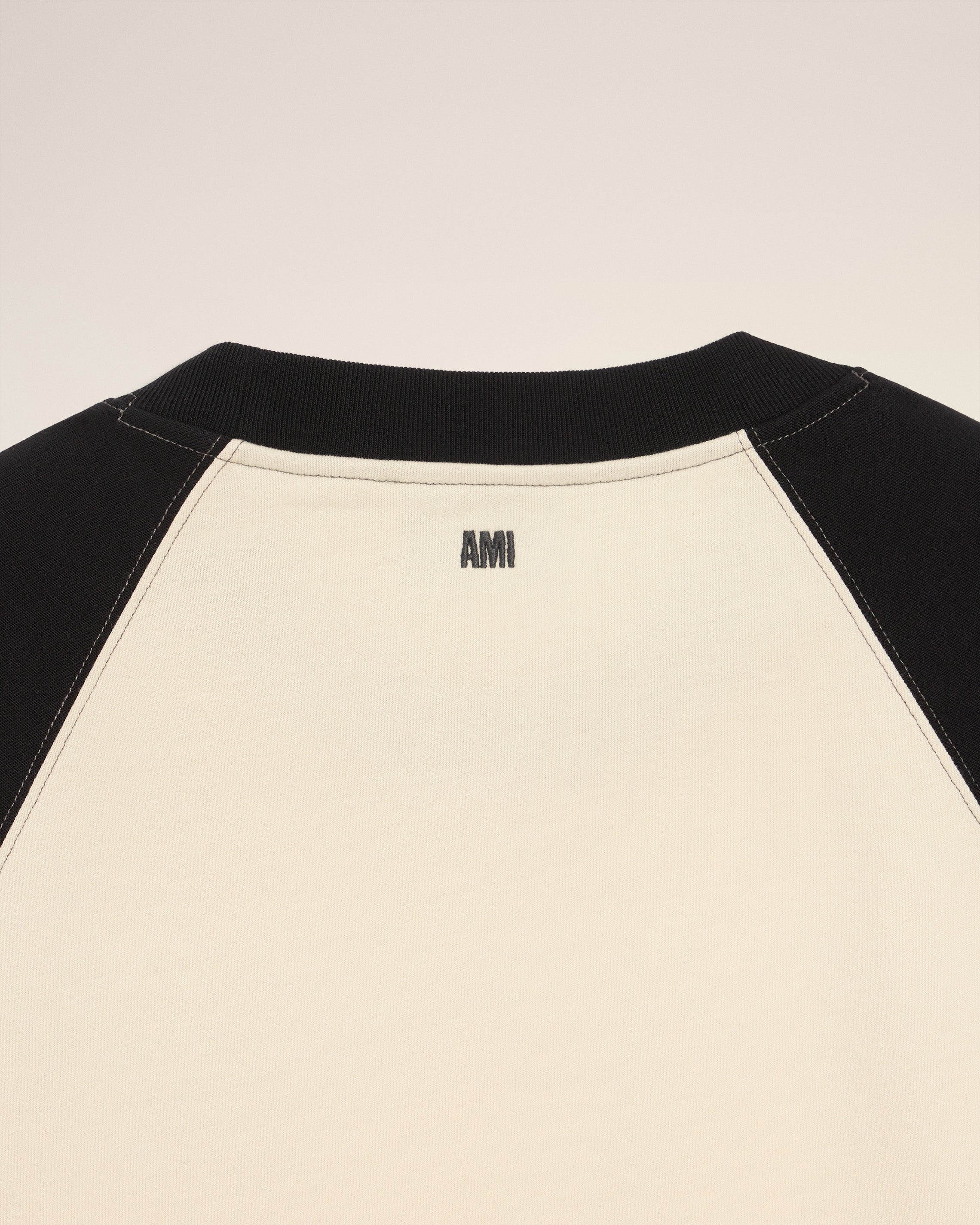 WHITE COTTON SHORT SLEEVES AMI DE COEUR T-SHIRT - 7