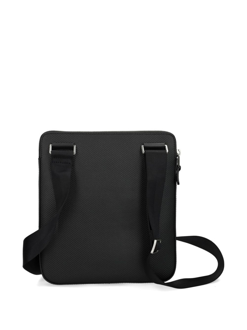 LACOSTE zip-up piqué bag outlook