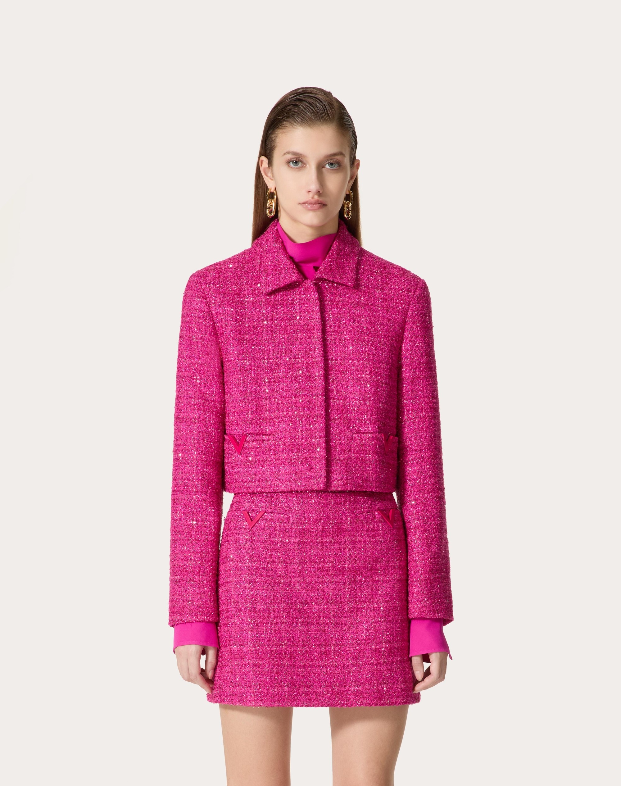 GLAZE TWEED LIGHT JACKET - 3