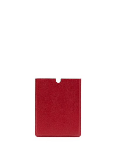 Dolce & Gabbana logo-plaque leather tablet case outlook