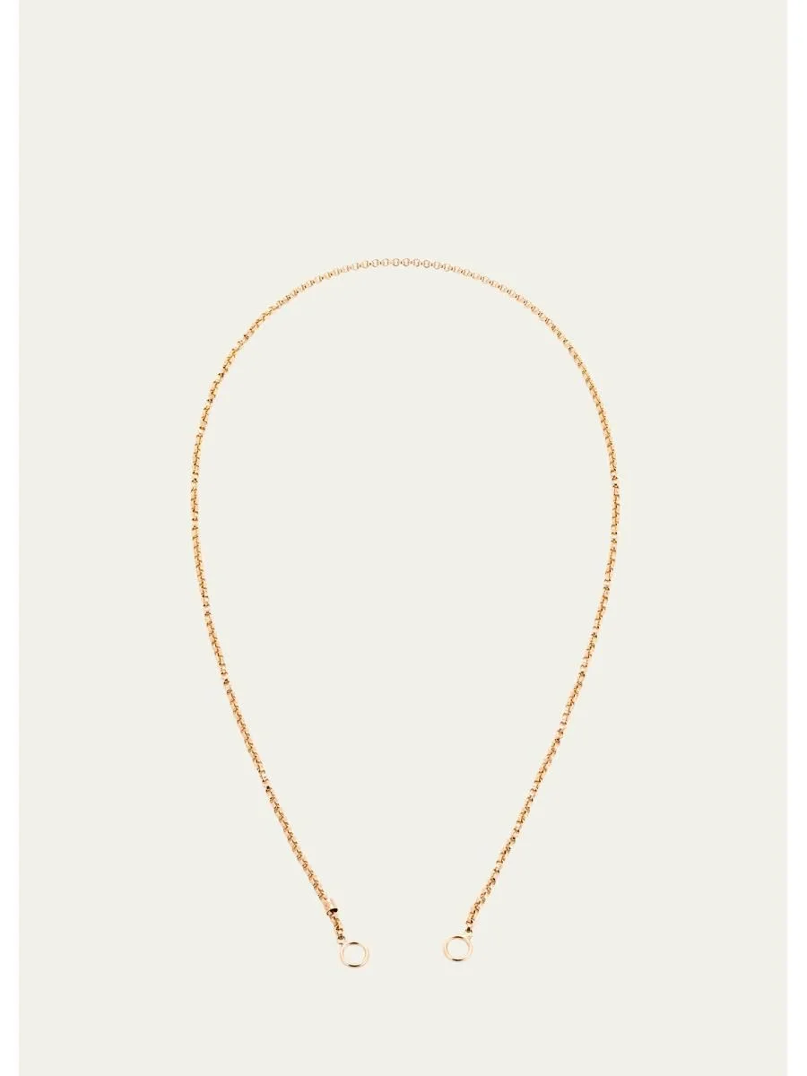 14K Yellow Gold Rolo Chain, 22"L - 1