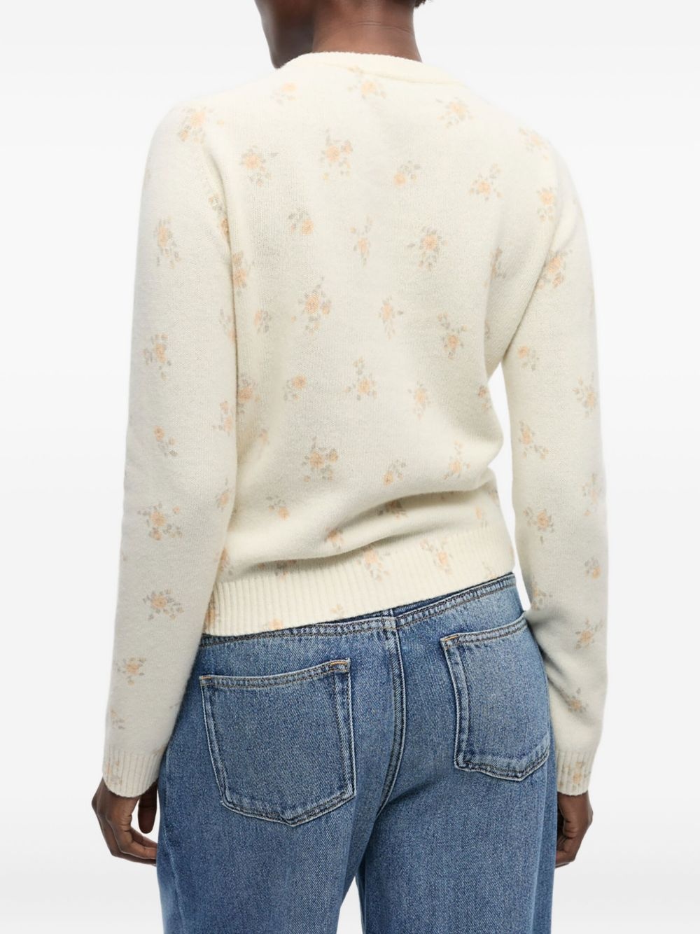 floral cardigan - 4