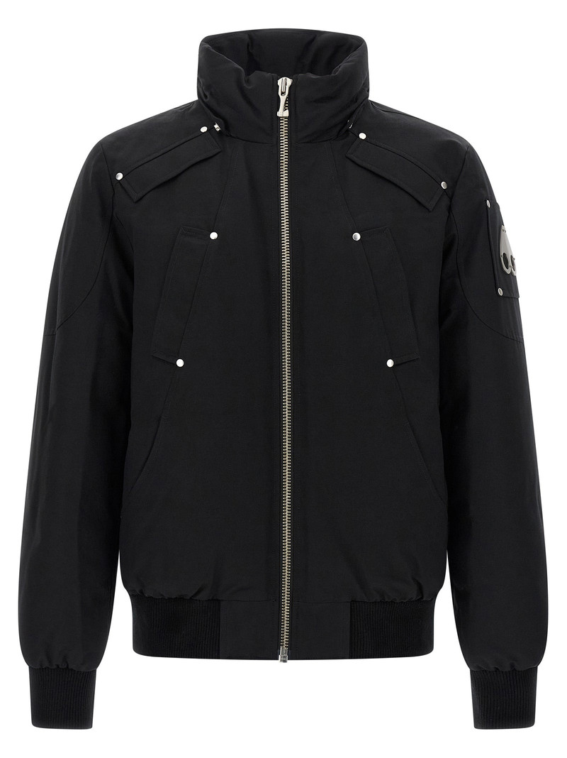 MOOSE KNUCKLES Original Ballistic Puffer Jackets Black outlook