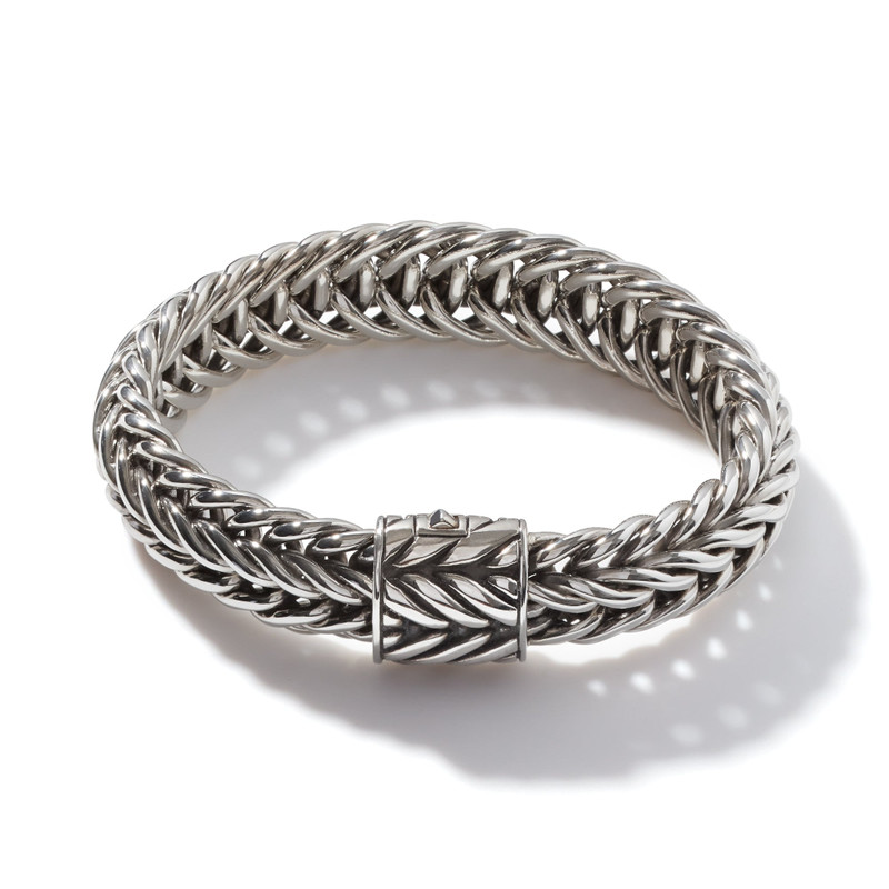 Icon Chevron Bracelet, Sterling Silver, 15MM 1
