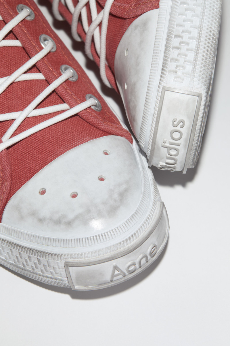 Low top sneakers - Cherry red 5