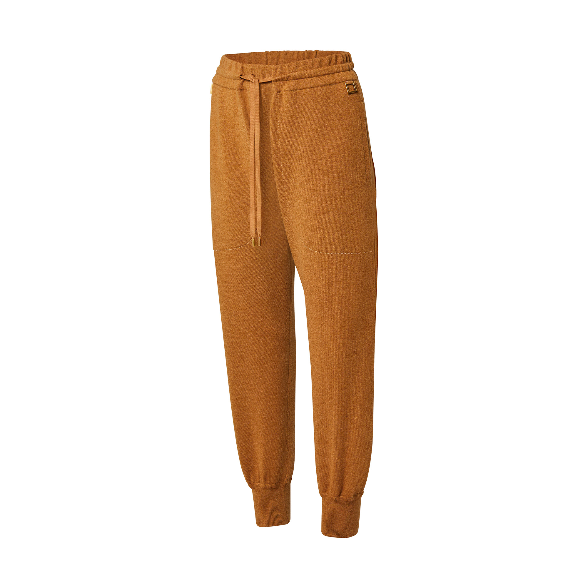 D-Ring Detail Cashmere Jogging Pants - 2