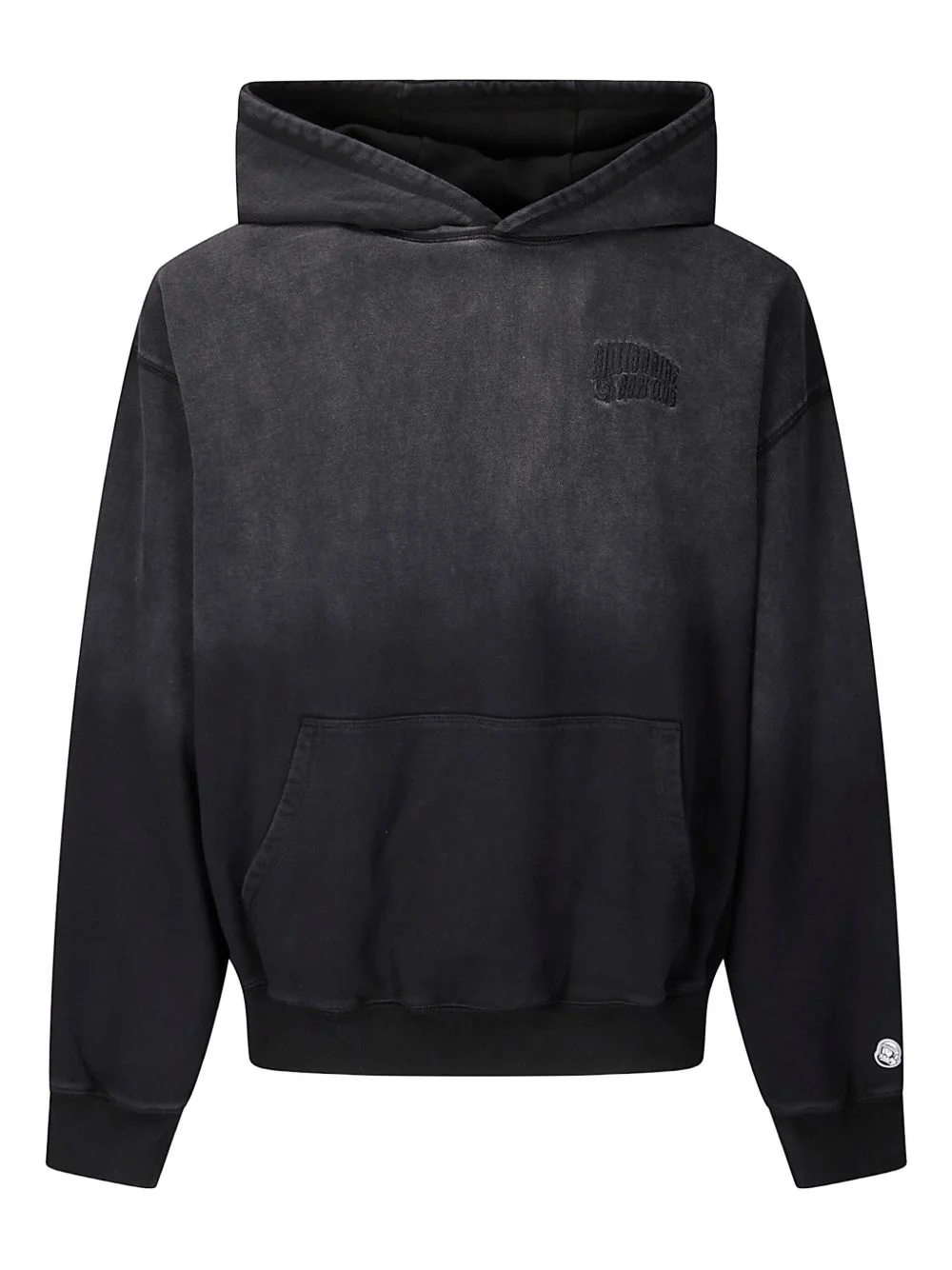 embroidered-logo hoodie - 1