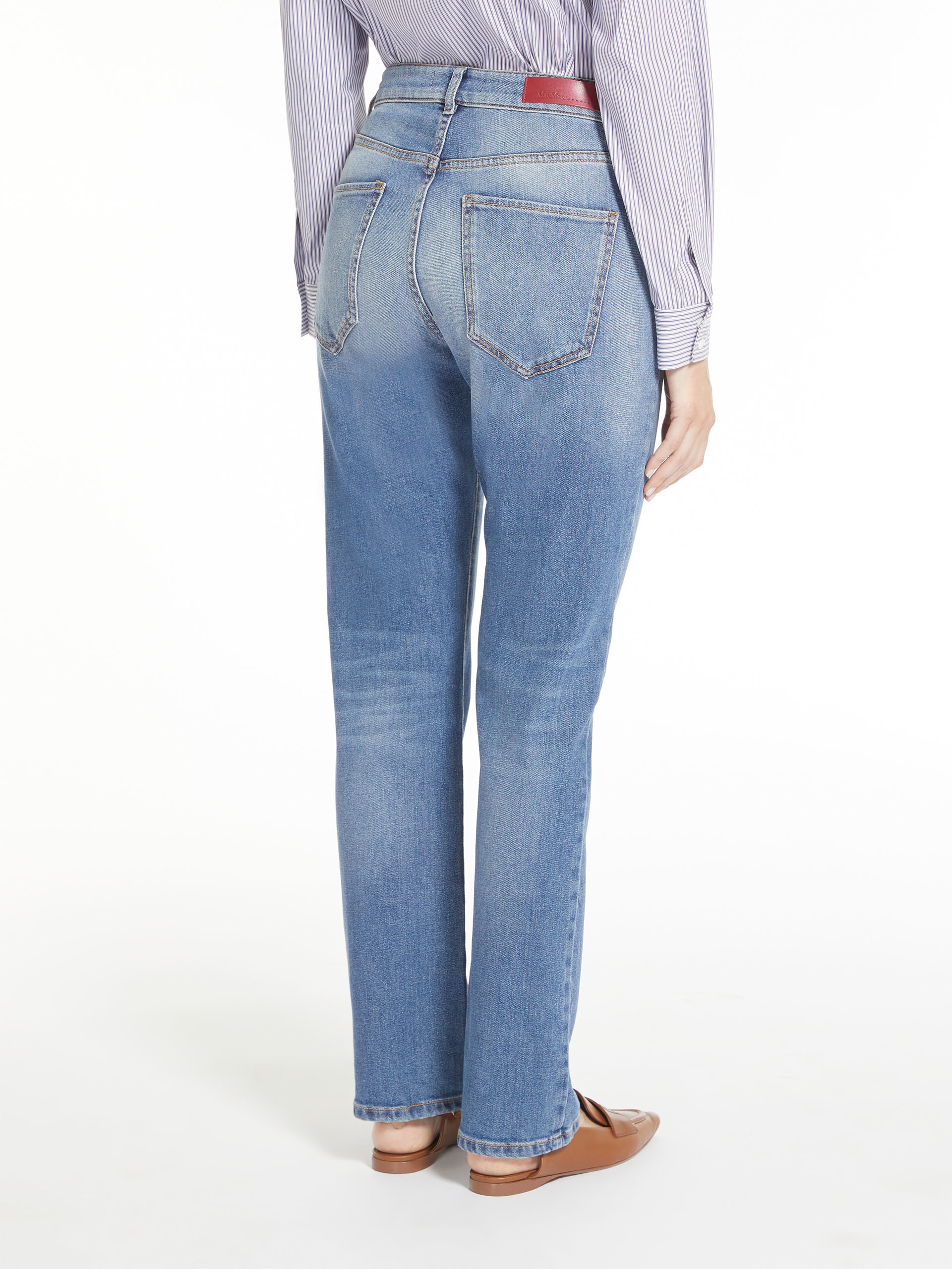 LUSSO Cotton denim jeans - 4