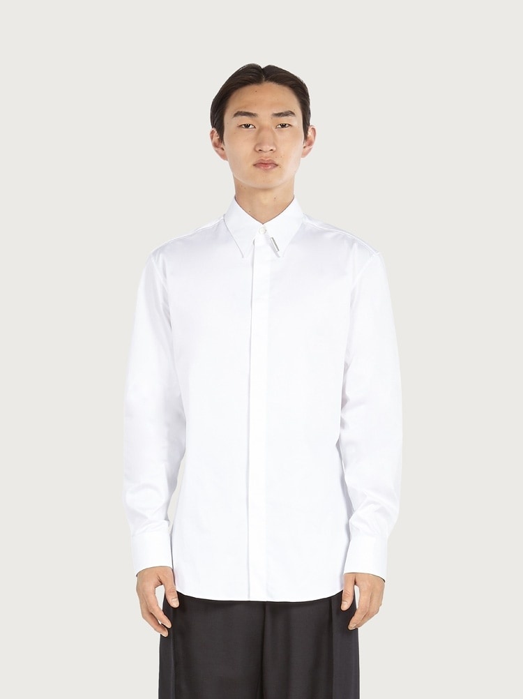 STRETCH COTTON SHIRT - 2