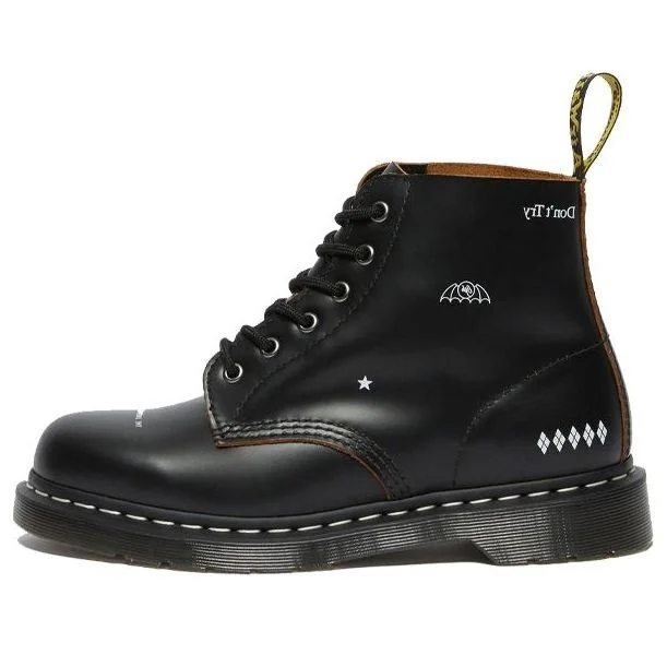 Goodhood x Dr. Martens Unisex 101 Martin Boots Black 27588001 - 1