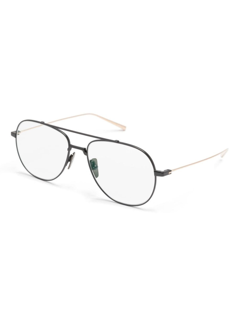 DITA metal pilot-frame glasses outlook