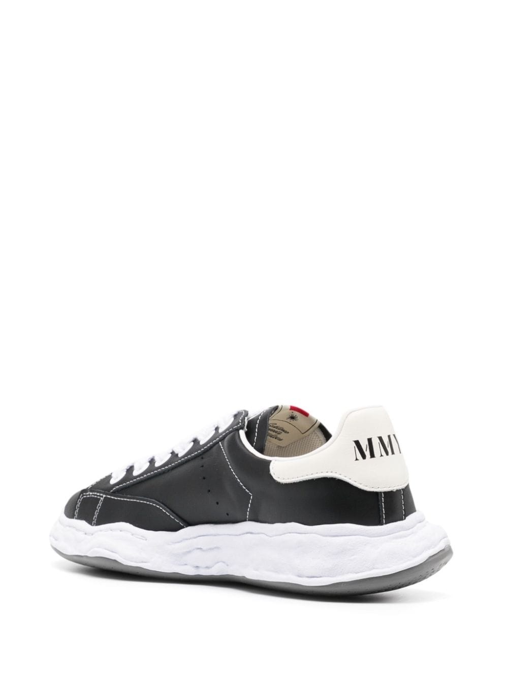 Charles lace-up leather sneakers - 3