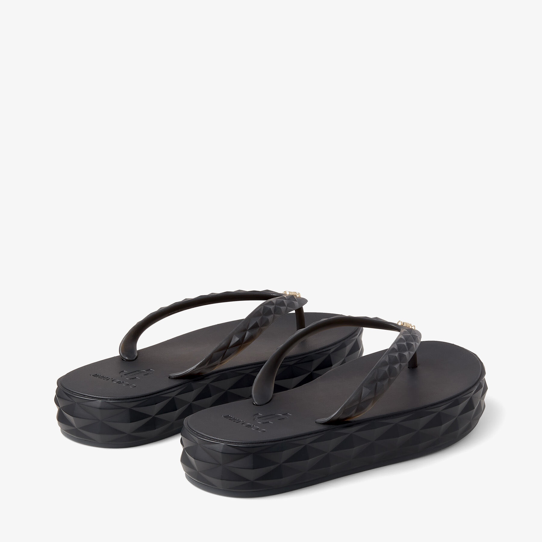 Diamond Flip Flop
Black Rubber Flip-Flops - 6