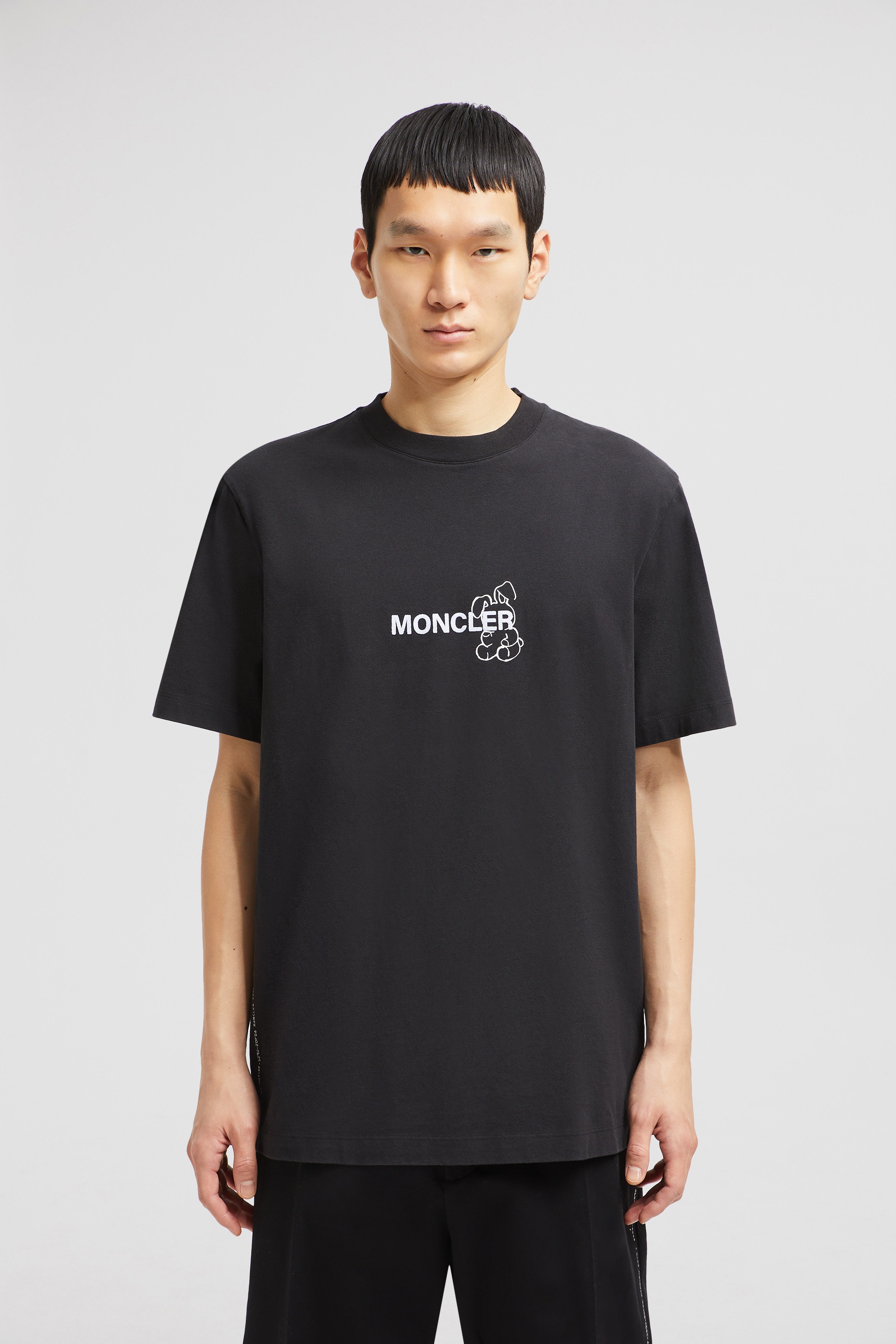 Moncler x FRGMT Cartoon Logo Cotton T-Shirt - 3