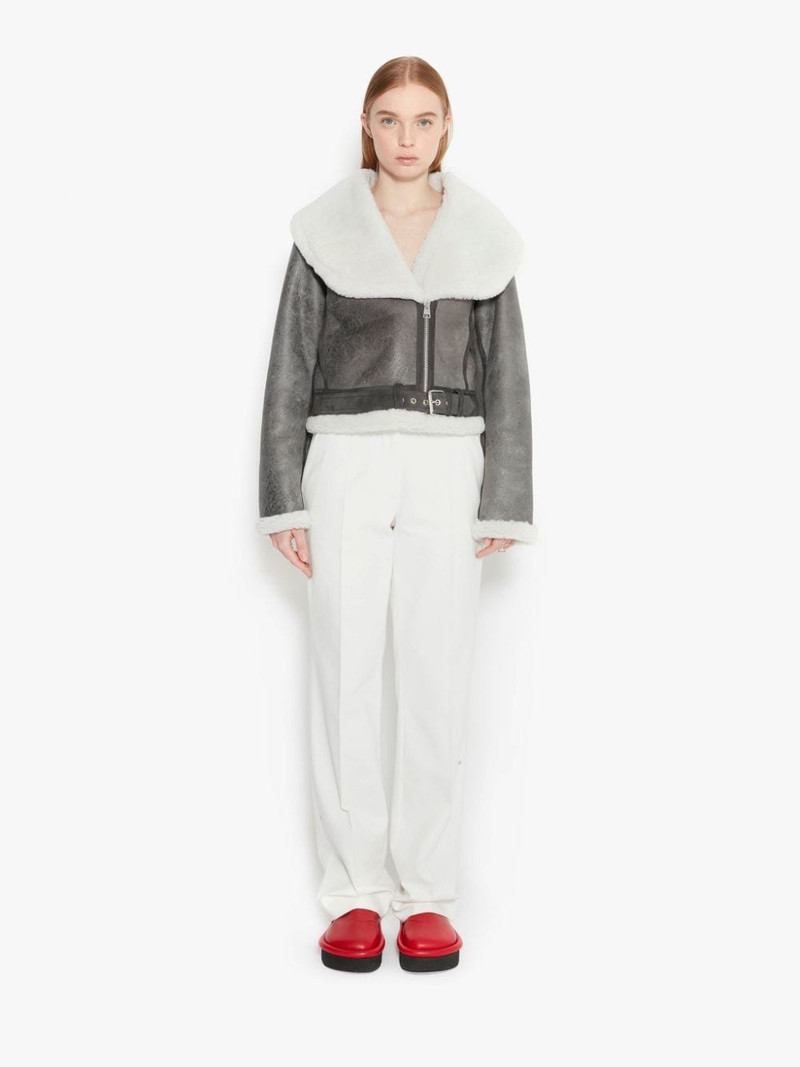 JW Anderson SHAWL COLLAR AVIATOR JACKET outlook