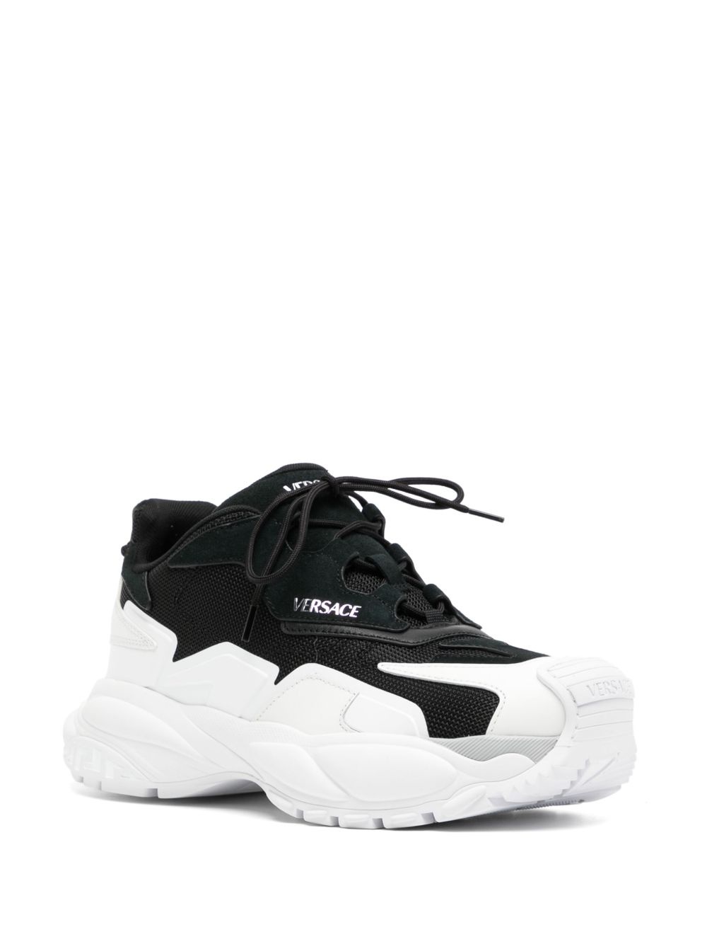 panelled sneakers - 2