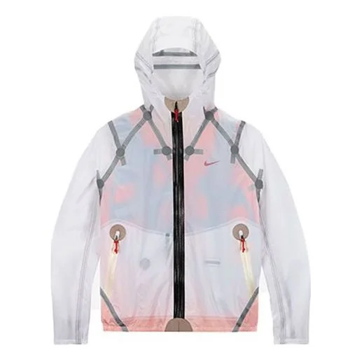 Nike Lab ISPA Inflate Jacket 'White Team Orange Soar' AO0815-100 - 1