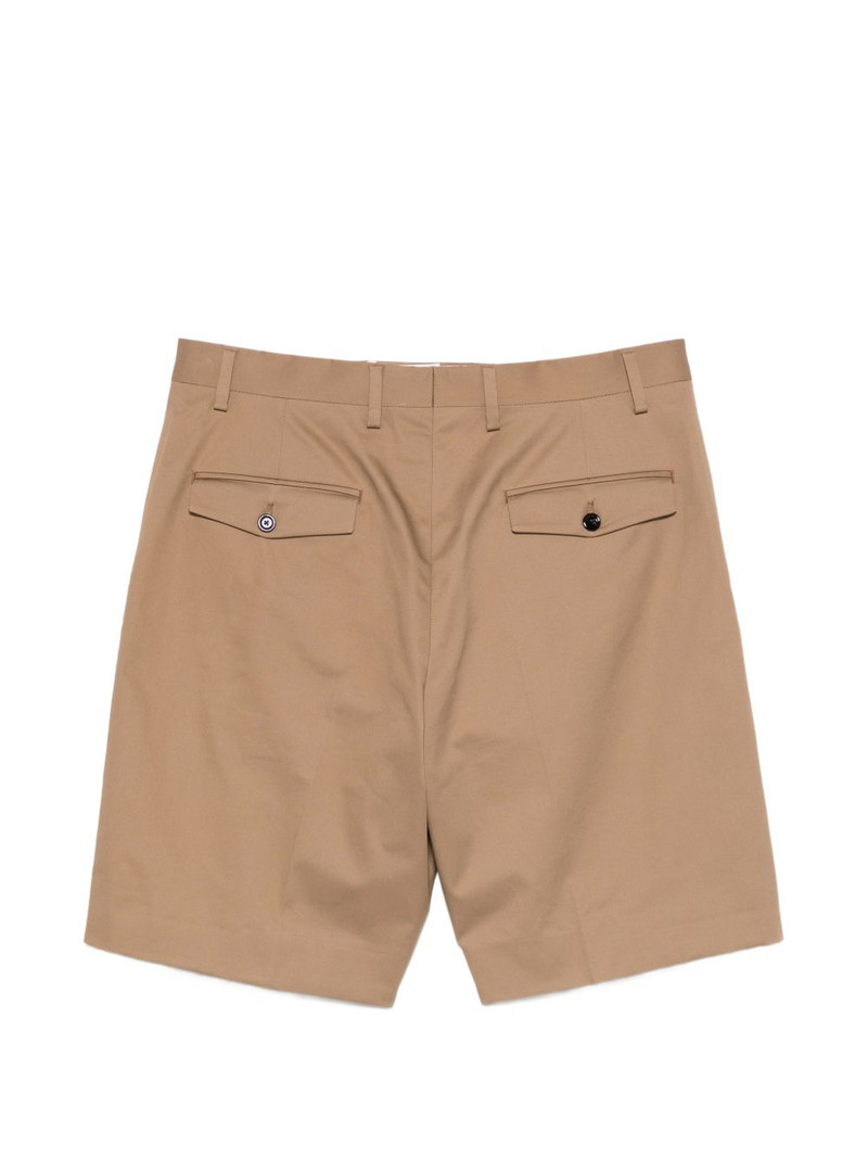 LARDINI pleated tailored shorts outlook