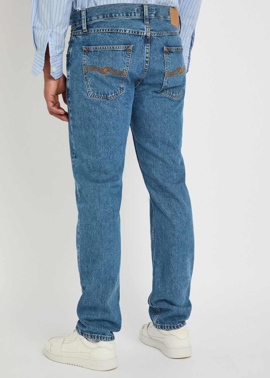 Nudie Jeans Gritty Jackson Straight-leg Jeans - 3