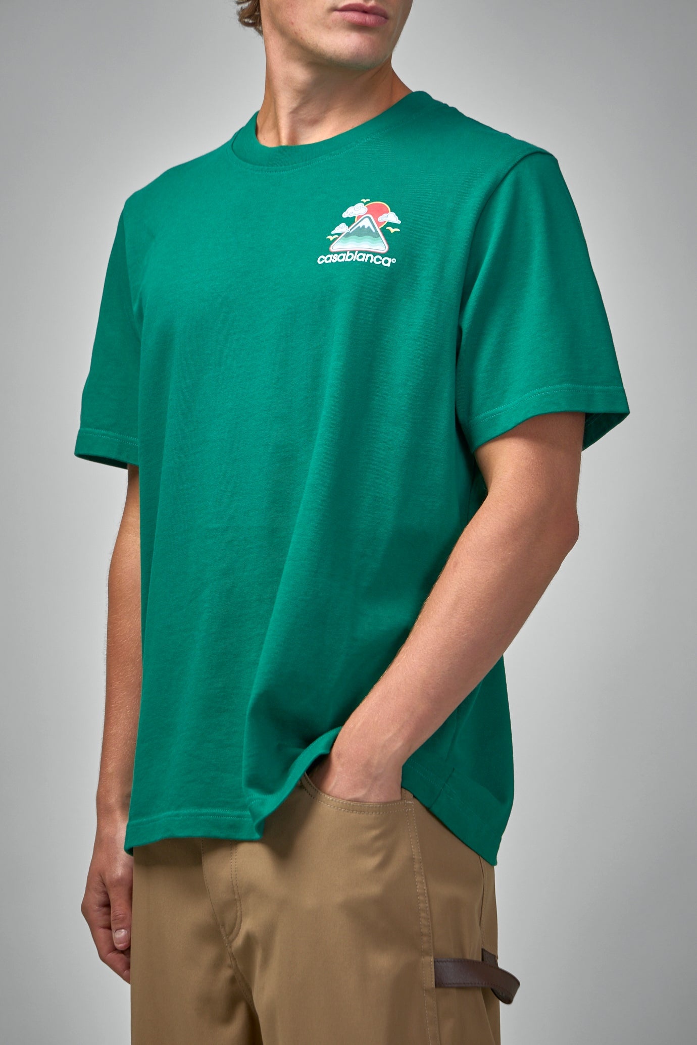 Montagne Ondulèe Screen Printed T-Shirt - 5