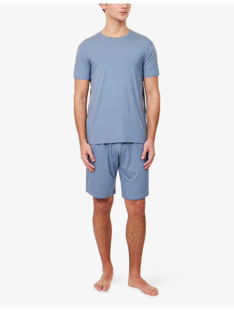 Derek Rose Basel Micro Stretch-Modal Shorts outlook