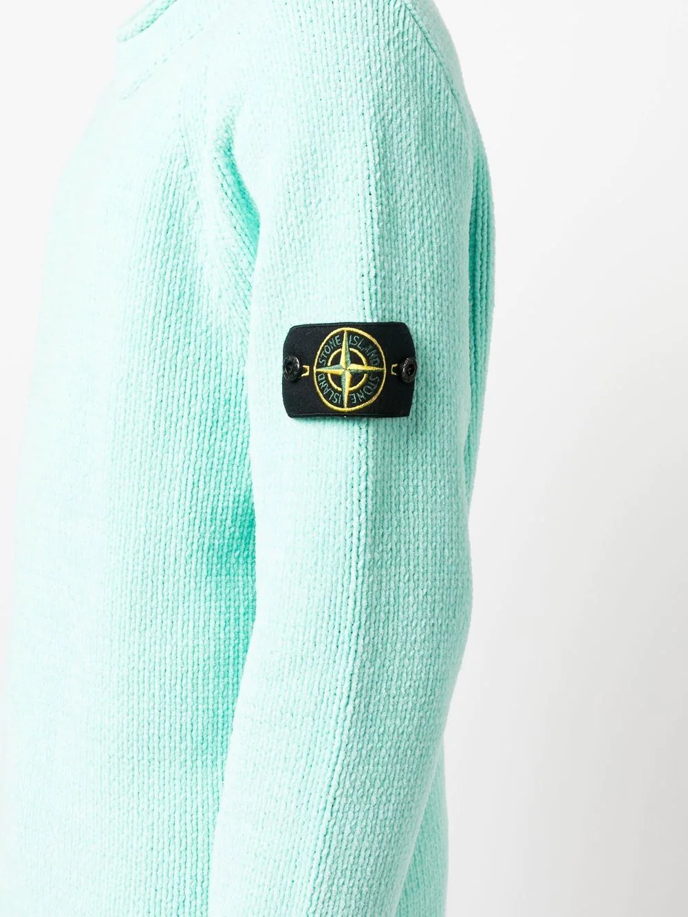 logo-patch long-sleeve jumper - 5