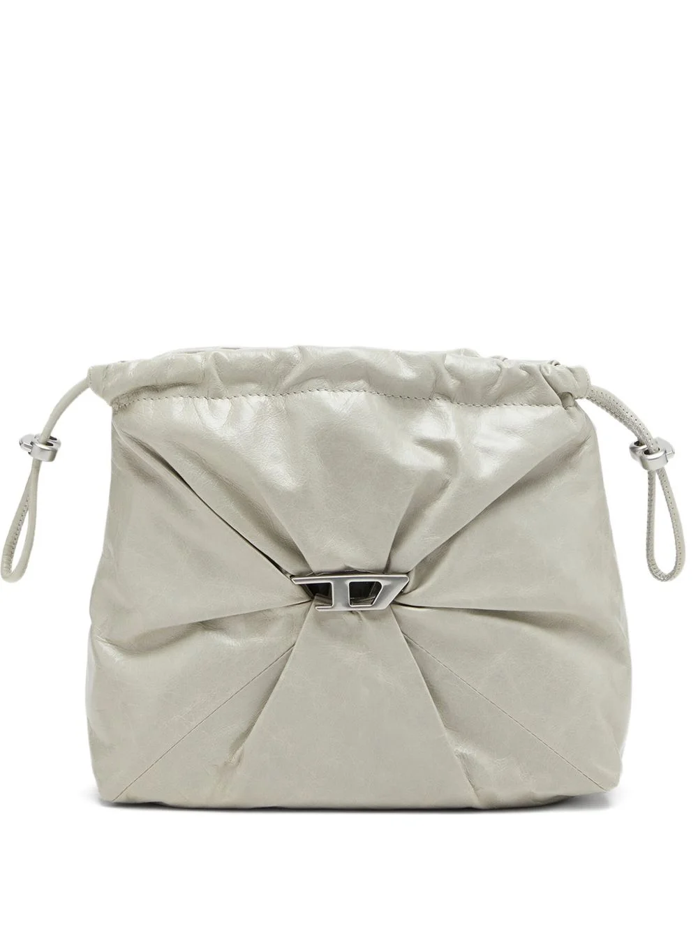 Scrunch-D leather bucket bag - 1