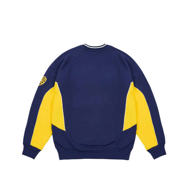 PALACE PALAMAT CREW NAVY / YELLOW outlook